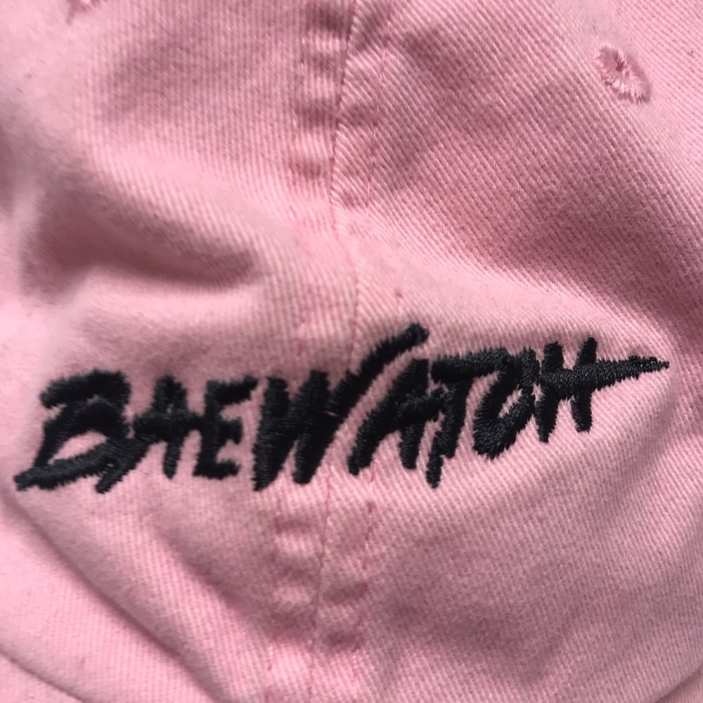 Baewatch pink baseball cap